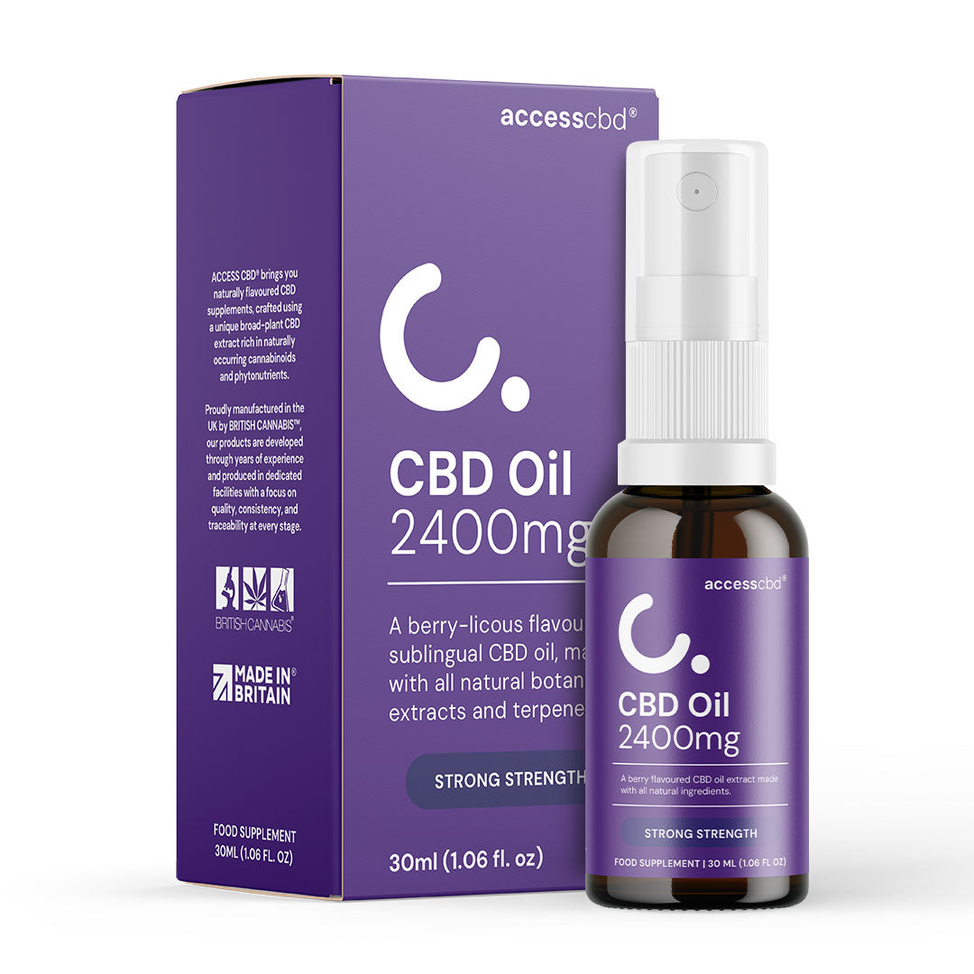 ACCESS CBD Berry CBD Oil (30ml CBD Oil) – 2400mg (Strong)