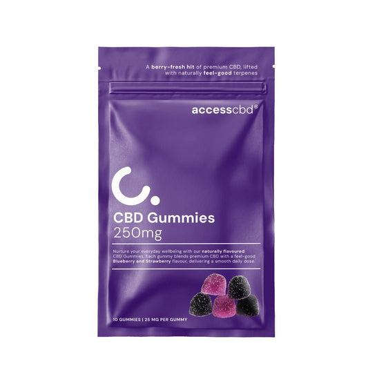 ACCESS CBD CBD Gummies Berry (10 X 25mg Gummies) – 250mg