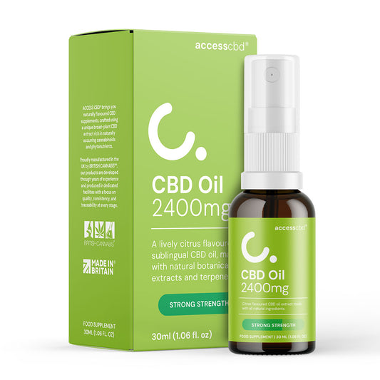 ACCESS CBD® Citrus Flavour 2400mg  - CBD Oil Spray 30ml