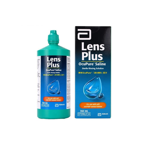 AMO Lens Plus OcuPure Saline 360ml