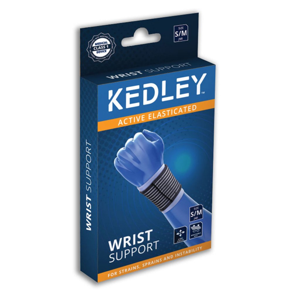 Active Elasticated Wrist Compression Support