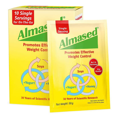 Almased - Soya, Yogurt and Honey Meal Replacement for Weight Control, Lactose Free, 500g