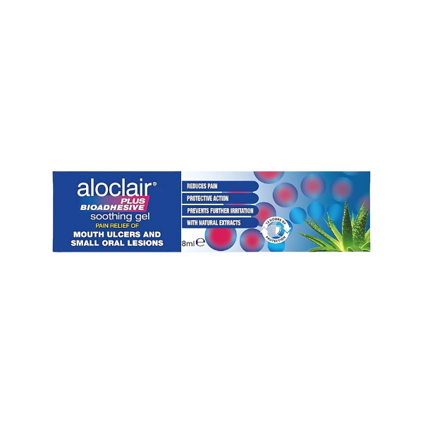 Aloclair Plus Bioadhesive Mouth Ulcer Gel 8ml – UK Meds Online