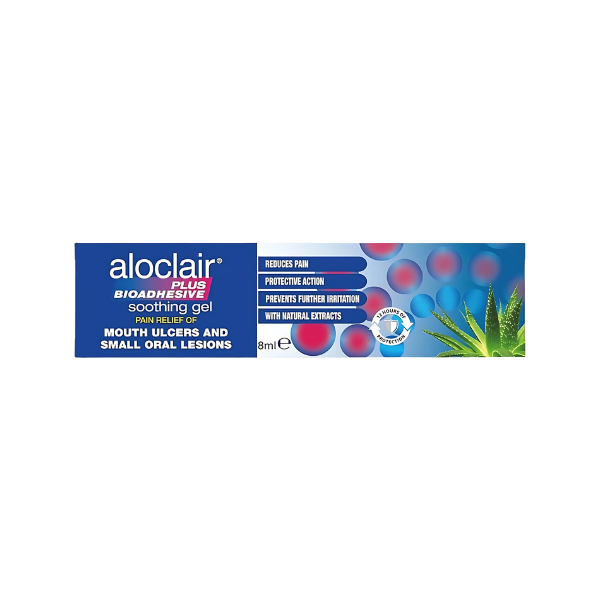 Aloclair Plus Bioadhesive Mouth Ulcer Gel 8ml