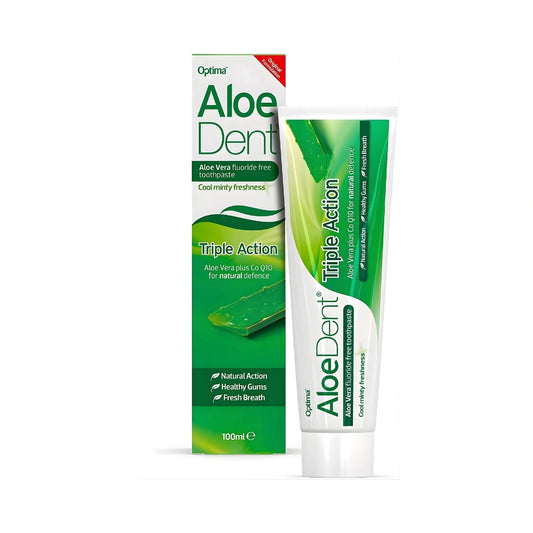 Aloe Dent Aloe Vera Triple Action Toothpaste - 100ml