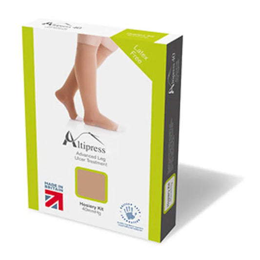 Altipress Advance Leg Ulcer Treatment Liner Pack 10mmHg - Below Knee - Colour Soft Beige