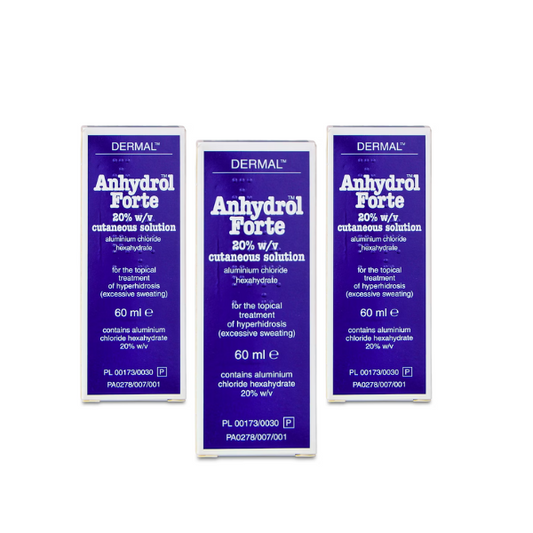 Anhydrol Forte Roll On 20% W/v Cutaneous Solution 60ml | x3 Pack