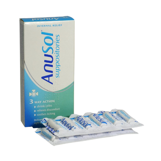 Anusol Piles and Haemorrhoid Suppositories x24