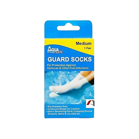 Aqua Guard Socks Medium (Size 3-5) 1Pair