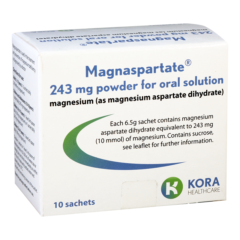 Aspardose Magnesium 243mg Orange Flavour Oral Solution