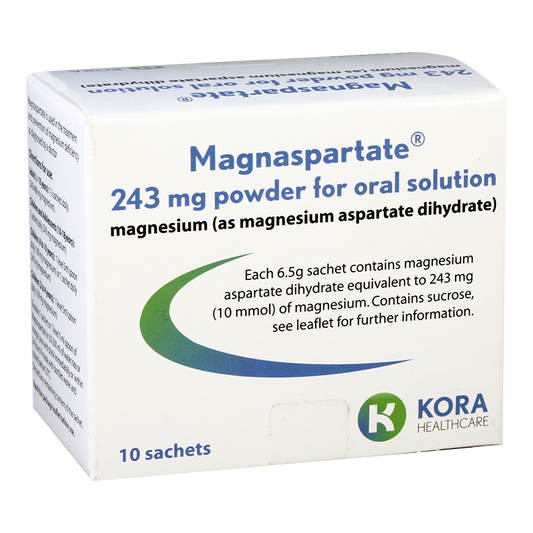 Aspardose Magnesium 243mg Orange Flavour Oral Solution