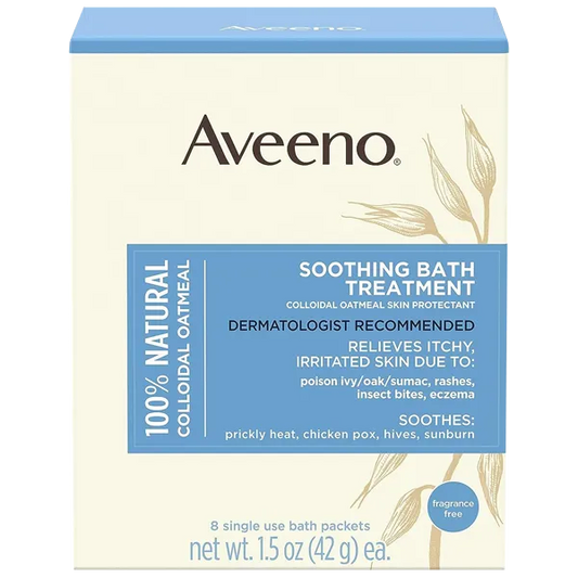 Aveeno Soothing Oat Bath Soak Pack of 8