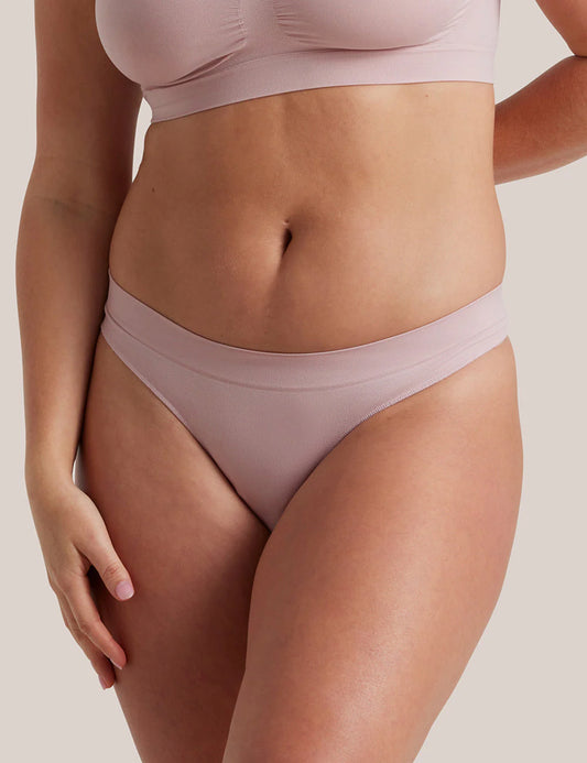 Bare Essentials G-String – Lilac Taupe