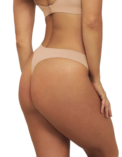  Bare Essentials G-String – Rose Beige2