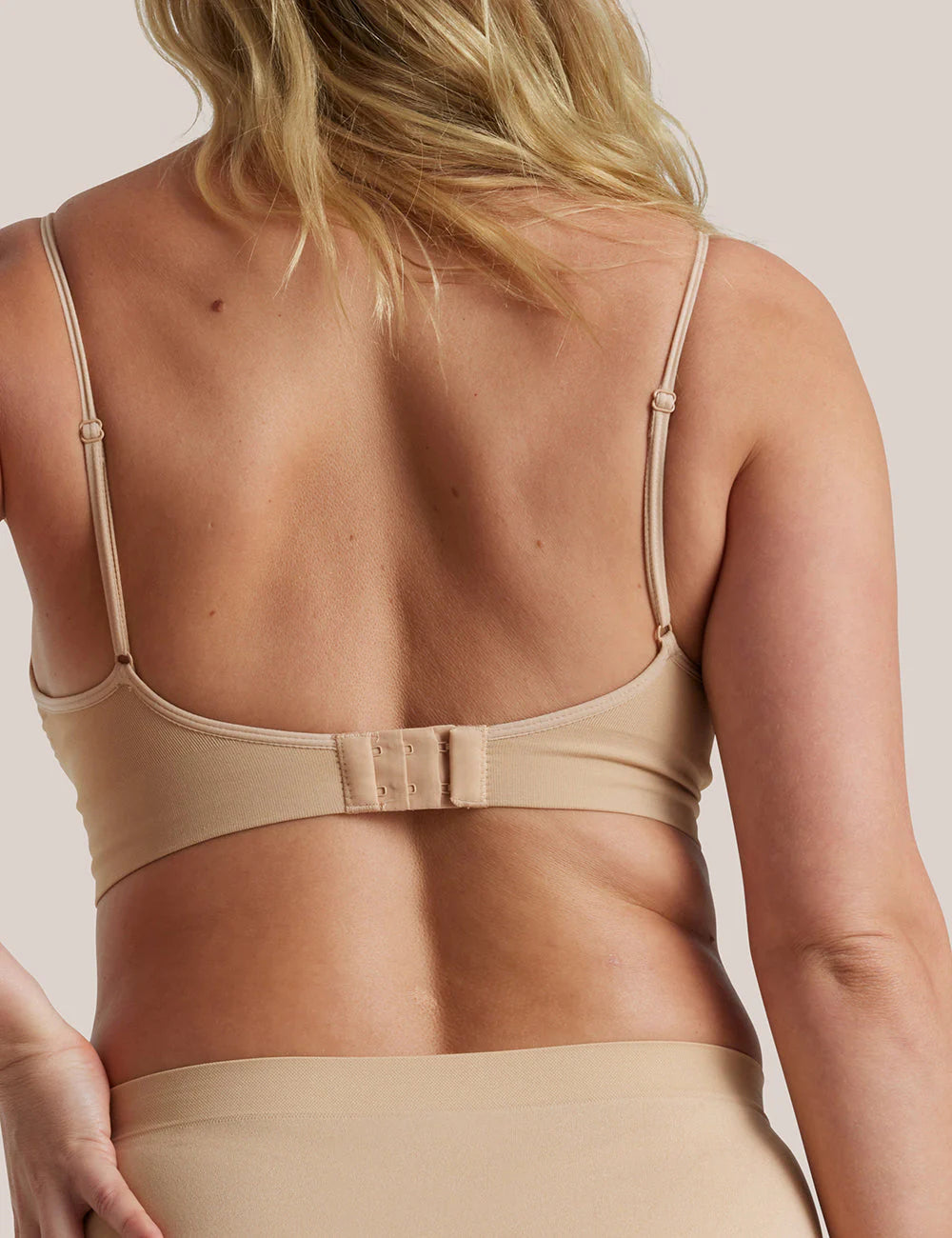 Bare Essentials Padded Wirefree Bra – Rose Beige3