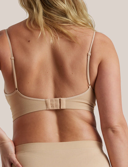 Bare Essentials Padded Wirefree Bra – Rose Beige3