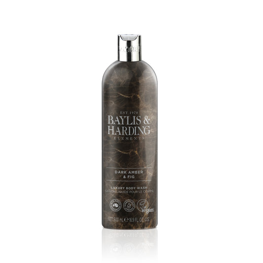 Baylis & Harding Elements Body Wash Dark Amber & Fig 500ml