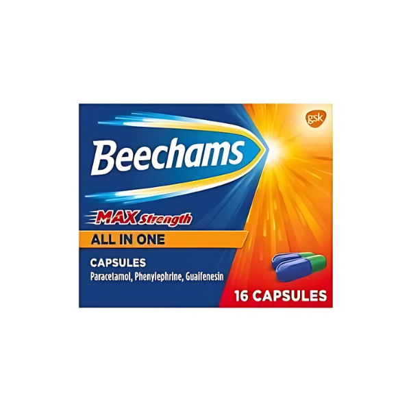 Beechams Ultra All in One Capsules 16s – UK Meds Online