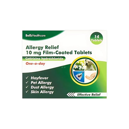 Bell's Healthcare Allergy Relief 10mg Tablets (14s or 30s)