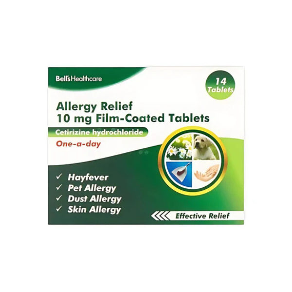 Bell's Healthcare Allergy Relief 10mg Tablets (14s or 30s)