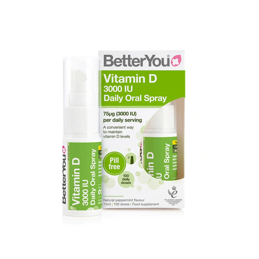 BetterYou D3000 Vitamin D Oral Spray 15ml