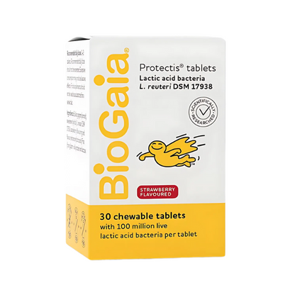 BioGaia Protectis Chewable Strawberry Tablets for Kids - 30 tablets