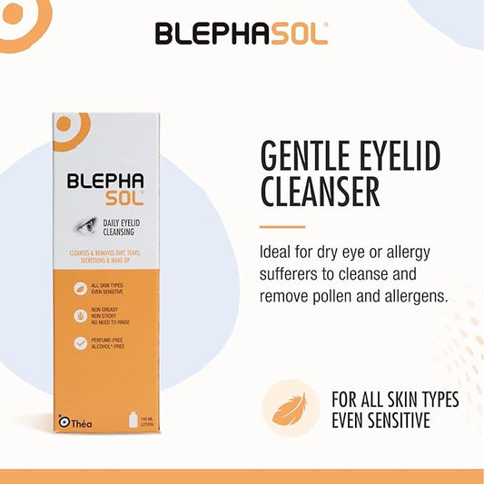 Blephasol Preservative Free Eye Lid Cleansing Lotion 100ml