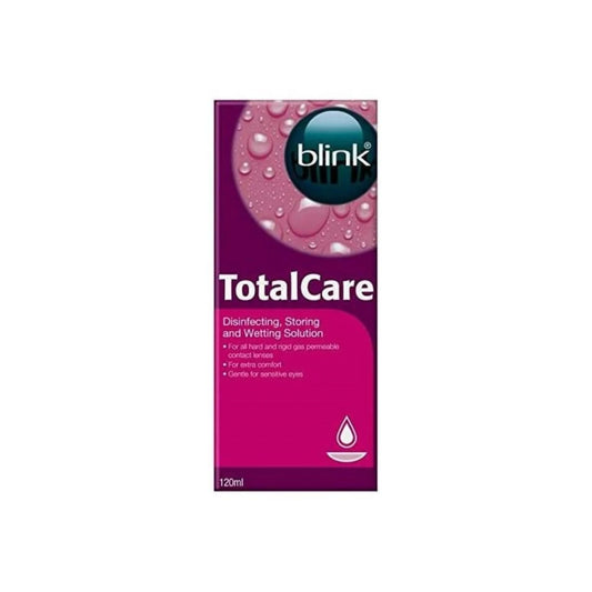 Blink Total Care Disinfecting, Storing and Wetting Solution 120ml