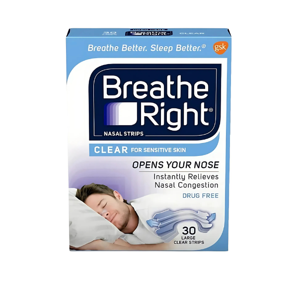 Breathe Right Nasal Strips Large Original Pack of 30