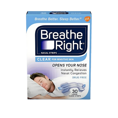 Breathe Right Nasal Strips Large Original Pack of 30
