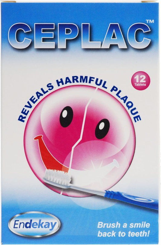 Ceplac Dental Disclosing Tablets - 12