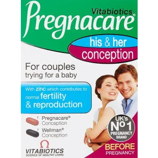 Vitabiotics Pregnacare His & Her Conception