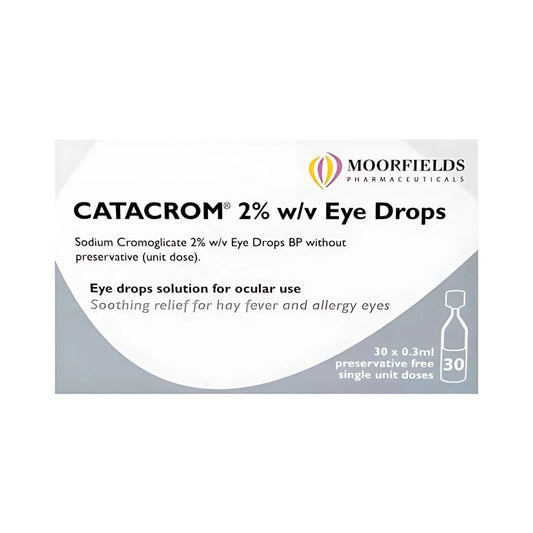 Catacrom 2% Eye Drops 30 x 0.3ml