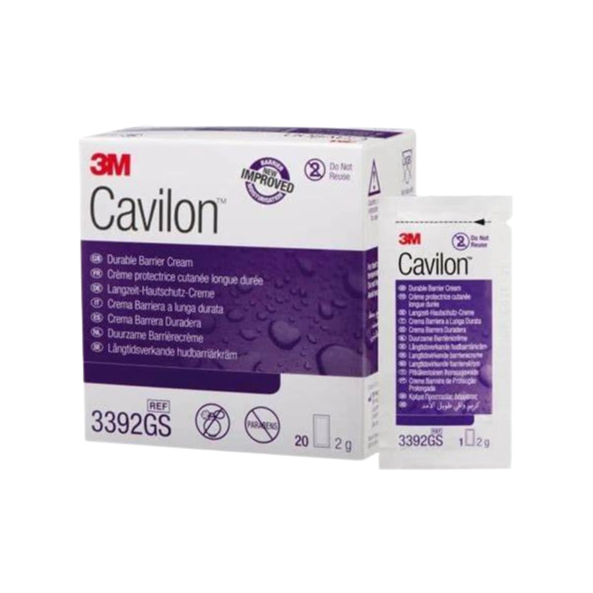 Cavilon Barrier Cream Sachets 20s