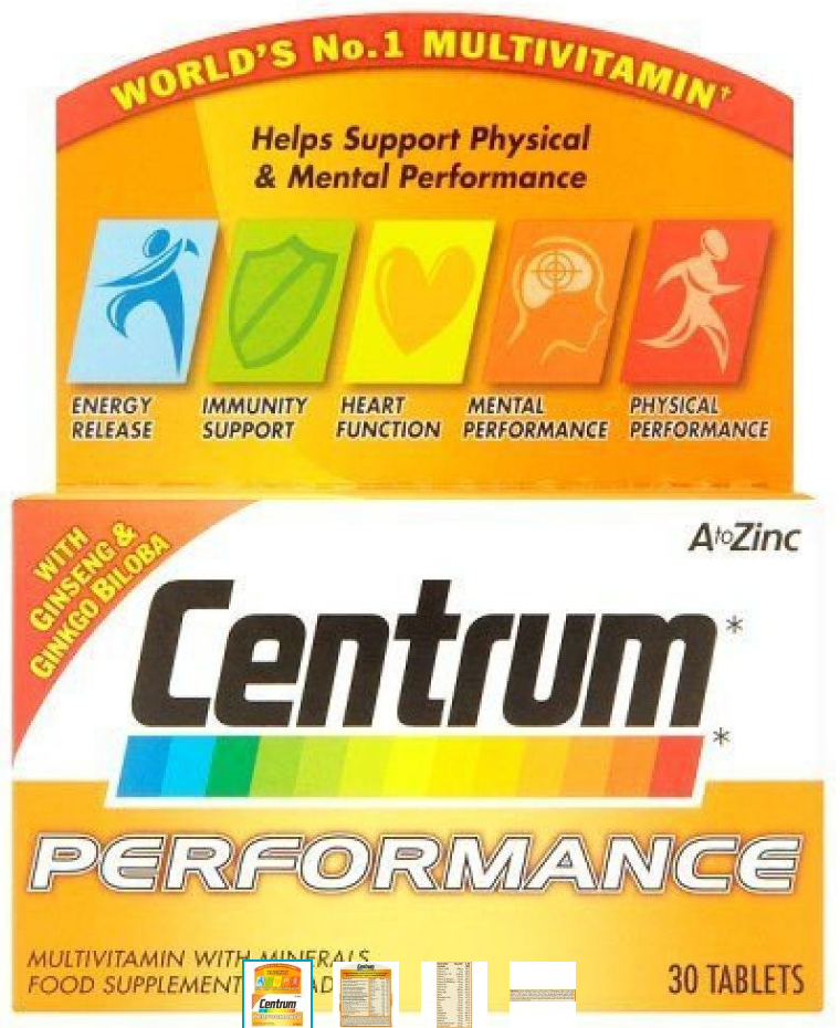 Centrum Performance – 30 Tablets