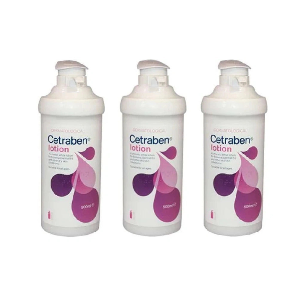 Cetraben Lotion 500ml (3x pack)