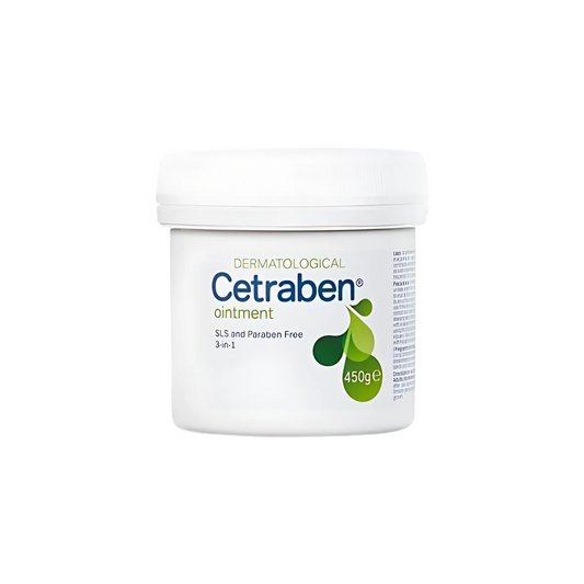 Cetraben Ointment SLS & Paraben FREE -450g - 3in1