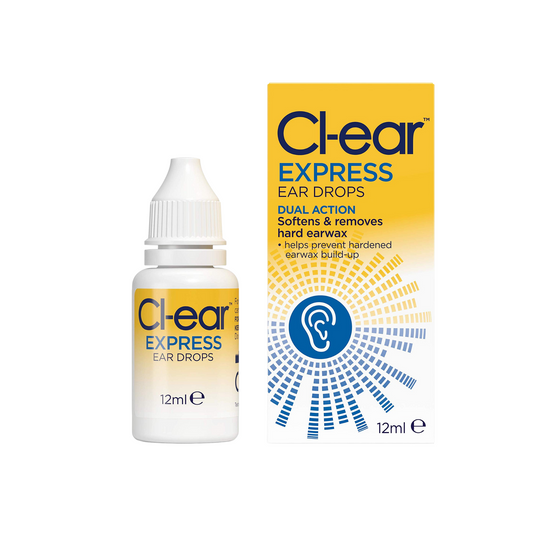 Cl-ear Express Dual Action Ear Drops - 12ml