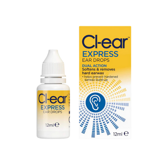 Cl-ear Express Dual Action Ear Drops - 12ml