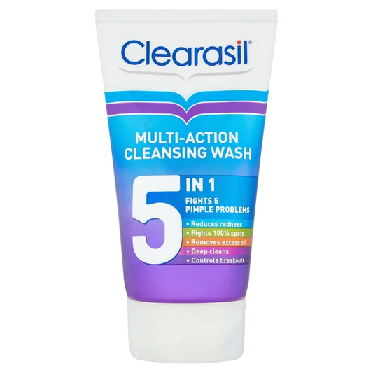 Clearasil 5-in-1 Multi-Action Cleansing Wash 150ml