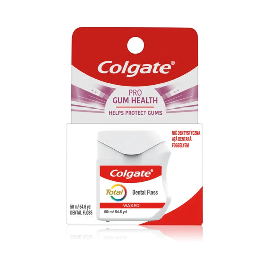 Colgate Total Pro Gum Health Interdental Floss - 25m (waxed)