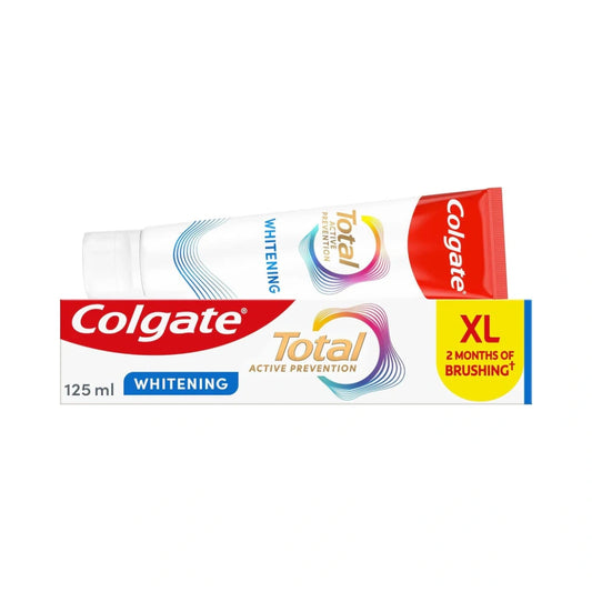 Colgate Total Whitening Fluoride Toothpaste 125ml