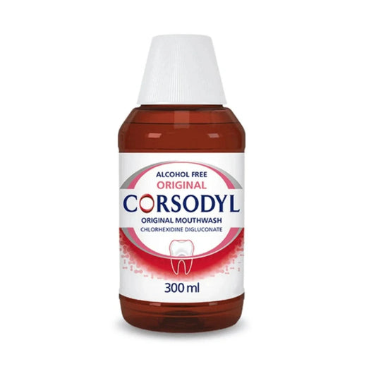 Corsodyl Original Alcohol Free Mouthwash - 300ml