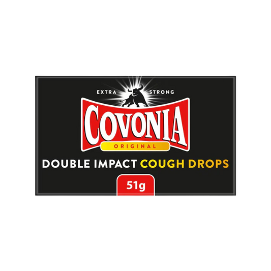 Covonia Double Impact Cough Drops Berry Blast (51g)