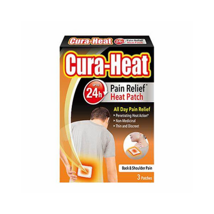 Cura-Heat Period Pain - 3 Patches