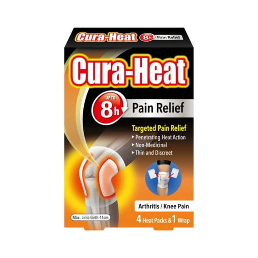 Cura Heat - Heat Packs For Arthritis Knee Pain 4s