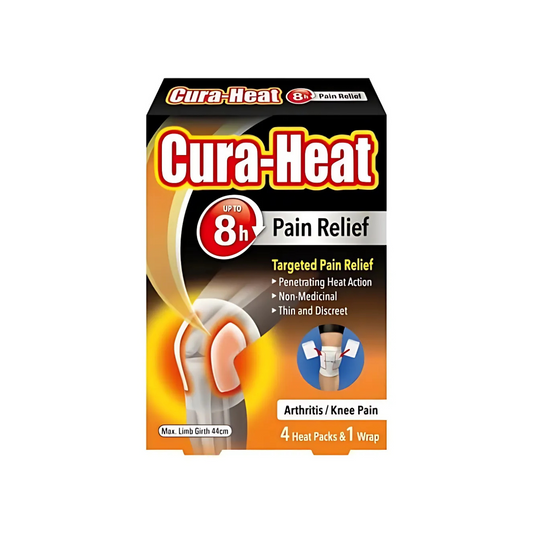 Cura Heat - Heat Packs For Arthritis Knee Pain 4s