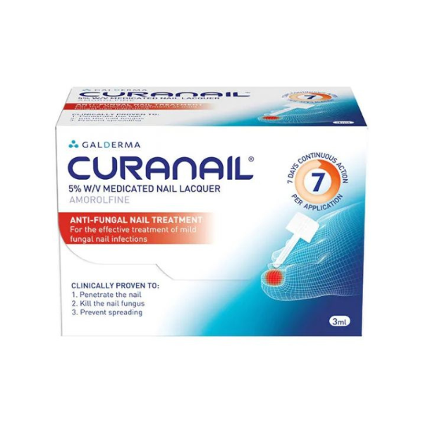 Curanail 5% Medicated Nail Lacquer 3ml