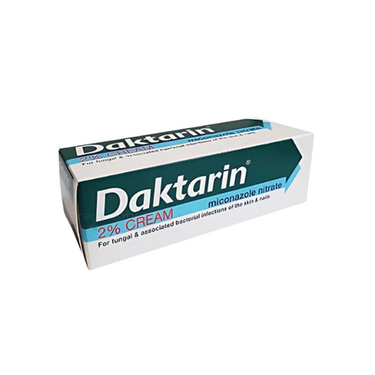 Daktarin Cream (Miconazole nitrate) 2%w/w Athletes Foot Skin antifungal Infection 30g