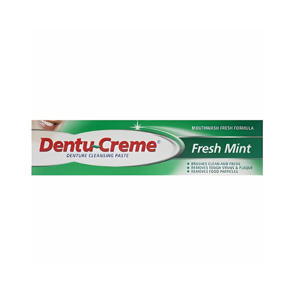 Dentu-Creme Denture Cleansing Paste Fresh Mint 75ml